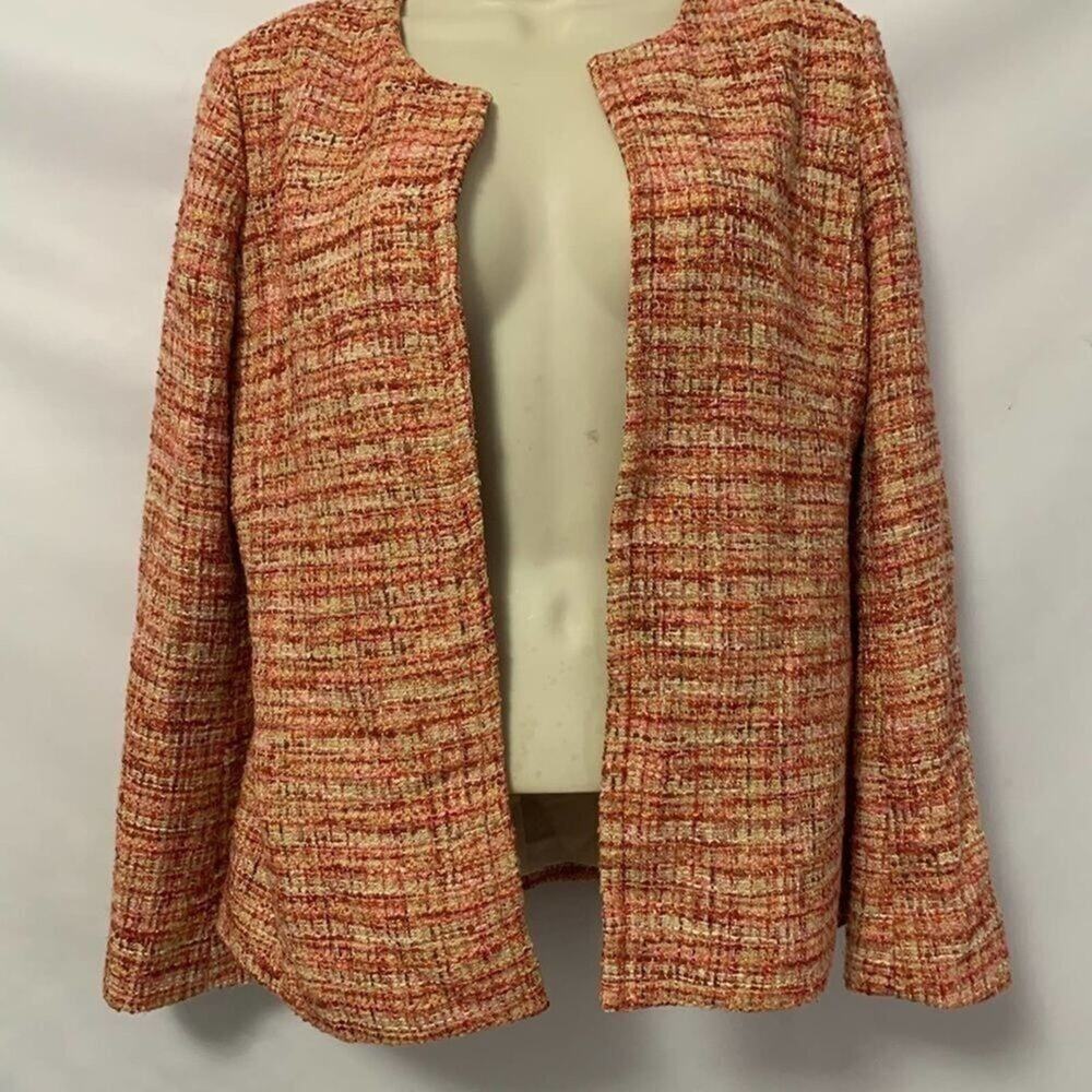 TALBOTS OPEN BEAUTIFUL BLAZER SIZE 8